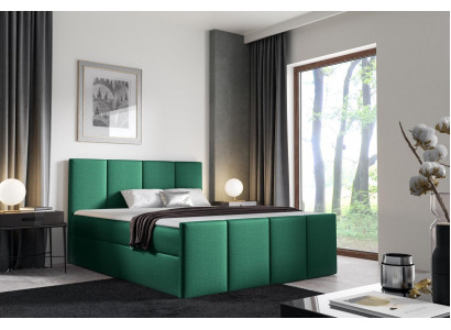Bett Bettkasten Boxspringbett Möbel Schlafzimmer Design Doppel Hotel Modern Neu